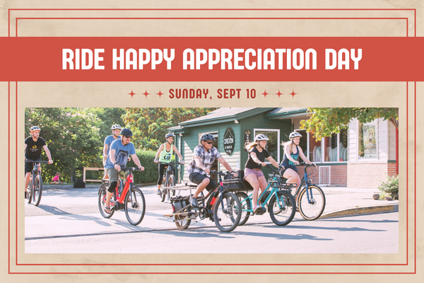 Join us September 10th for Ride Happy Appreciation Day!