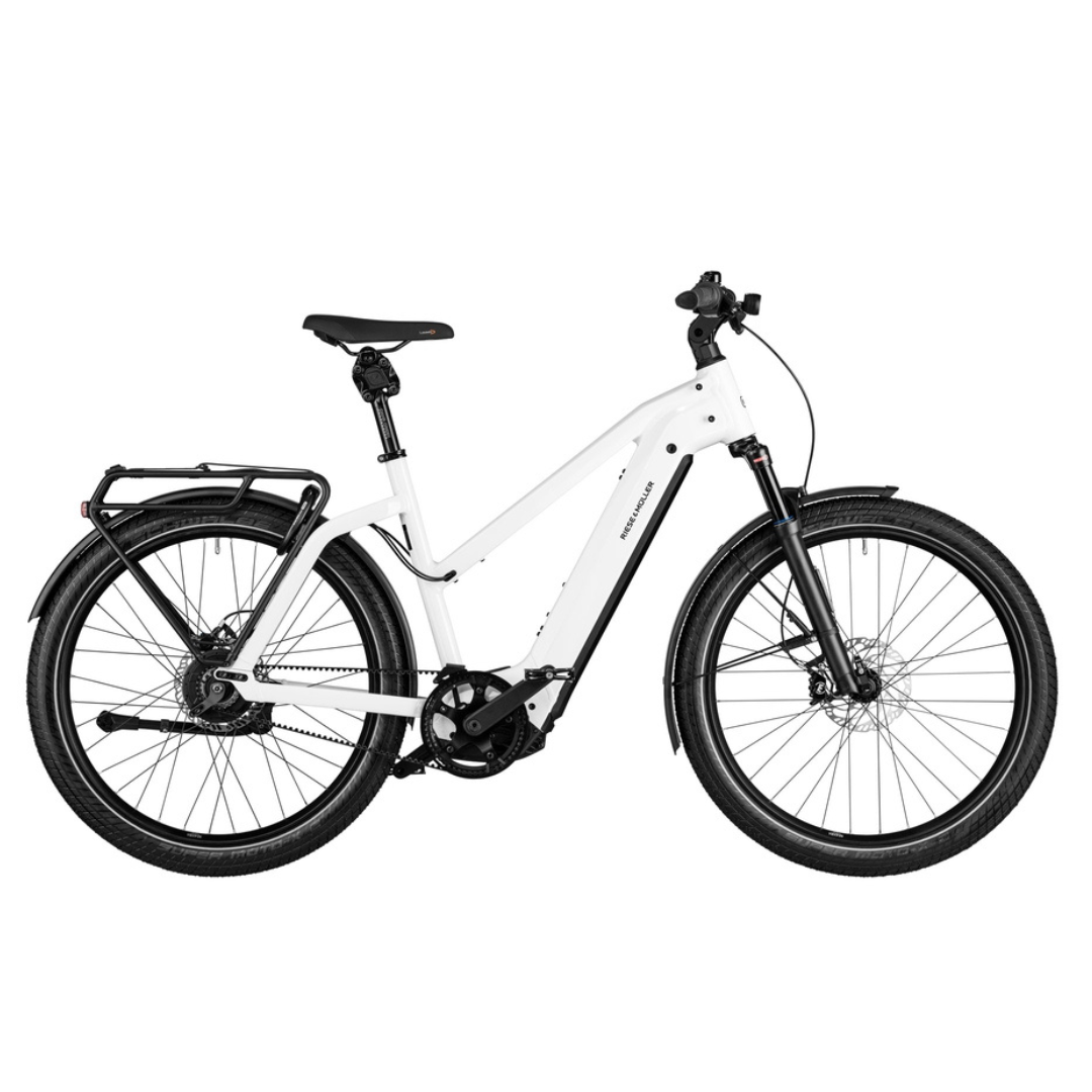 Riese & Muller Charger4 Mixte GT Vario - Ceramic White 49cm In Stock Now!