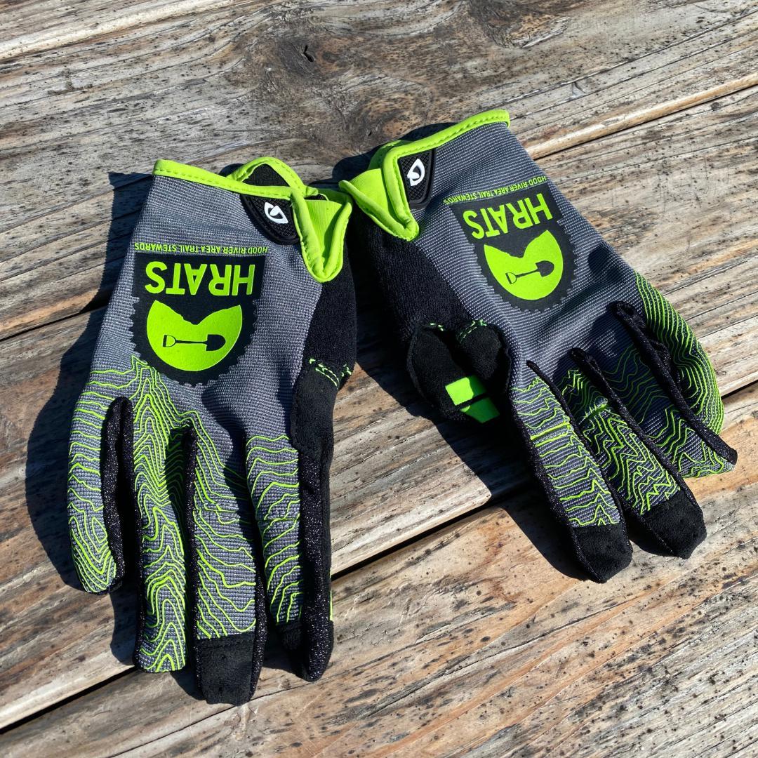 HRATS Custom Gloves x Giro-Oregon E-Bikes
