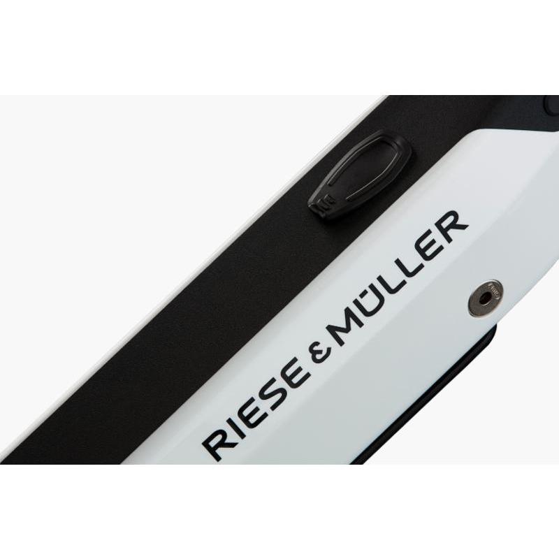 Riese & Muller Nevo GT Rohloff HS - White 43cm Demo Model In Stock!